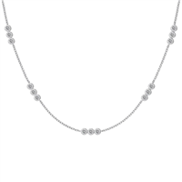 Collana Donna in Argento Cubic Zirconia NEHUR40